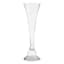 Willow Crossley Clear Glass Trumpet Vase, 32"