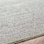 (B878) Alder Grey Diamond Design Washable Runner, 2x7