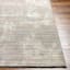 (B879) Alder Taupe High-Low Washable Accent Rug, 3x5