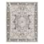(D600) Lavadora Black & Taupe Medallion Washable Area Rug, 8x10