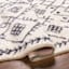 (B880) Lykke Black & White High-Pile Washable Area Rug, 8x10