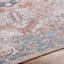 (B882) Colin Blue Medallion Washable Runner, 2x7