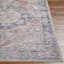 (B882) Colin Blue Medallion Washable Accent Rug, 3x5