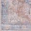(B882) Colin Blue Medallion Washable Accent Rug, 3x5