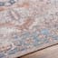 (B882) Colin Blue Medallion Washable Accent Rug, 3x5