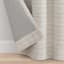 2-Pack Eclipse Nate Ivory Magnetic Closure Blackout Curtain Panel Set, 63"