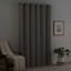 2-Pack Eclipse Nate Grey Magnetic Closure Blackout Curtain Panel Set, 84"