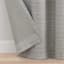 2-Pack Eclipse Nate Grey Magnetic Closure Blackout Curtain Panel Set, 84"