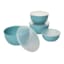 KitchenAid Set of 4 Prep Bowls, Aqua Sky