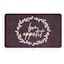 Black & Ivory Bon Appetit Cushion Comfort Kitchen Mat, 18x30