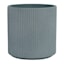 Indoor Zeb Blue Matte Pot, Medium