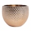 Indoor Hammer Rose Gold Bowl Pot, Small