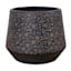 Indoor Ari Matte Black Pot, Small
