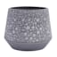 Indoor Ari Matte Grey Pot, Small