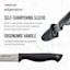 Farberware Edgekeeper Black Paring Knife, 3.5"