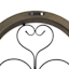 Honeybloom Barbed Quatrefoil Scroll Medallion Natural Wood Wall Decor, 36"