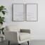 Honeybloom 2-Piece Glass Framed Love You Then Still & Always Will Wall Art, 24x36