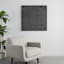 Crosby St. Black Abstract Wooden Wall Art, 39"