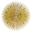 Crosby St. Gold Metal Starburst Wall Decor, 25"