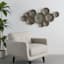 Found & Fable Metal Floral Centerpiece Wall Decor, 50x26