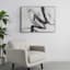 Crosby St. Framed Embellished Abstract Canvas Wall Art, 35x47