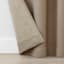 4-Pack Beige Eclipse Standford Embossed Blackout Grommet Curtain Panel Set, 84"