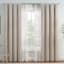 4-Pack Linen Eclipse Kensett Blackout Embroidered Curtain Panel Set, 84"