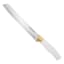 Farberware 12-Piece White & Gold Cutlery Set