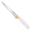 Farberware 12-Piece White & Gold Cutlery Set