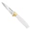 Farberware 12-Piece White & Gold Cutlery Set