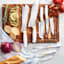 Farberware 12-Piece White & Gold Cutlery Set