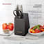 KitchenAid 7-Piece Gourmet Stainless Steel Cutlery Block Set, Black