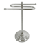 Silver Metal Towel Rack, 12.2"