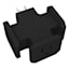 Stanley 3-Outlet Black Triangle Tap