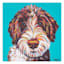 Dog Canvas Wall Art, 12"