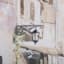 Street Scene Canvas Wall Art, 12x16