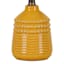 Honeybloom Yellow Dot Ceramic Mini Table Lamp with Shade, 12"