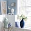 Providence Green Cutout Ceramic Jar, 12"