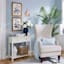Providence Glass Framed Floral Print Wall Art, 16x20