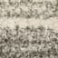 (A345) Lizzy Grey & Ivory Shag Accent Rug, 3x5