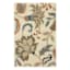 (D463) Casey Ivory Floral Patterned Accent Rug, 3x5