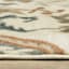 (D463) Casey Ivory Floral Patterned Area Rug, 8x10