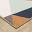 (D545) Mint Julep Geo Runner, 2x5