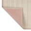 Natural Striped Puff-Back Washable Kitchen Mat, 21x34