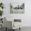 Honeybloom Framed Dandelions & Barn Canvas Wall Art, 40x30