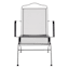 Woodhill Metal Motion Patio Dining Chair, Black