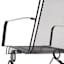 Woodhill Metal Motion Patio Dining Chair, Black