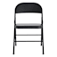 Black Metal Folding Chair