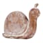 Honeybloom Rustic Snail Outdoor Garden Statue, 10"