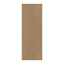 Solid Natural Textured Puffback Washable Kitchen Runner, 2x5